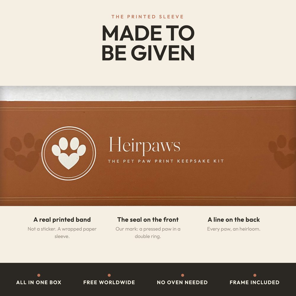 Paw Print Keepsake Kit — Air-Dry Clay — photo 10