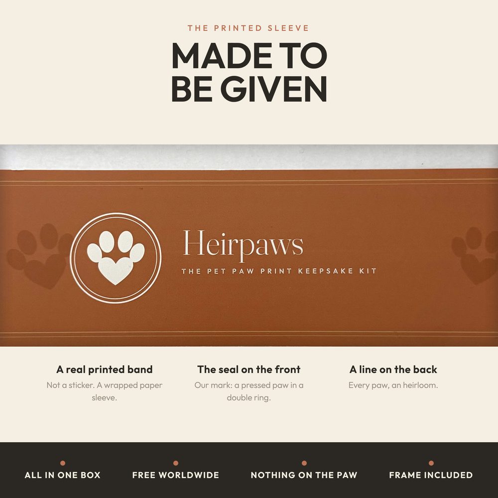 Inkless Paw Print Kit — Clean Touch — photo 9